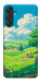 Чехол Miyazaki landscape для Galaxy M55