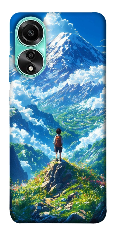 Чехол Mountain landscape для Oppo A78 4G