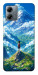 Чехол Mountain landscape для Motorola Moto G14
