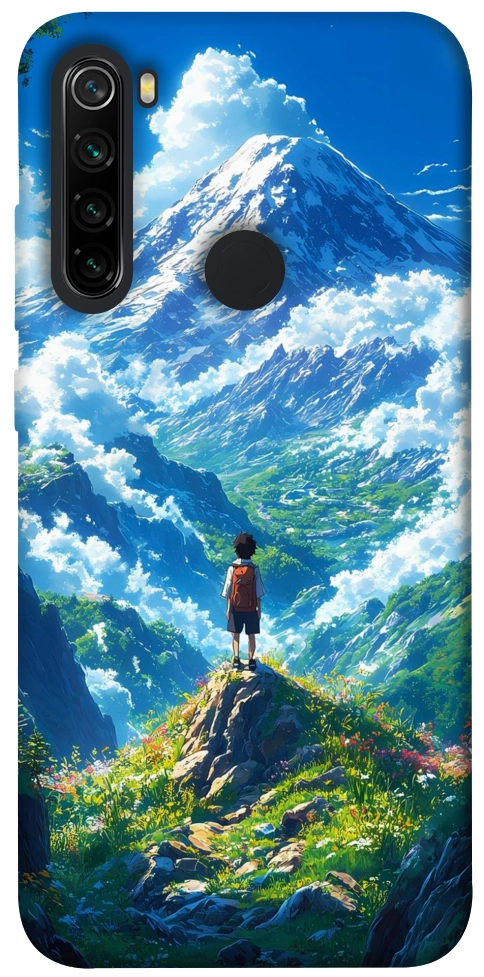 Чехол Mountain landscape для Xiaomi Redmi Note 8 2021