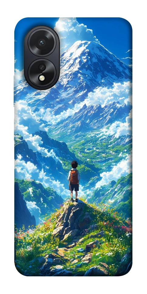 Чехол Mountain landscape для Oppo A38