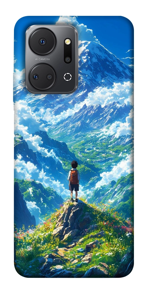 Чехол Mountain landscape для Huawei Honor X7a