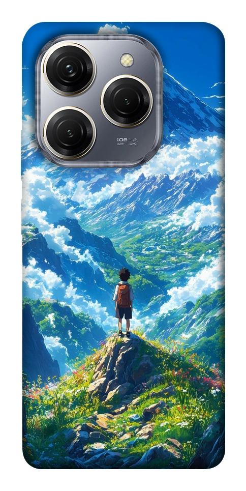 Чехол Mountain landscape для TECNO Spark 20 Pro