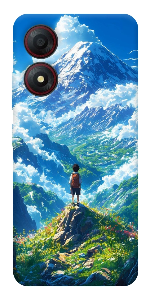 Чохол Mountain landscape для ZTE Blade A34 4G
