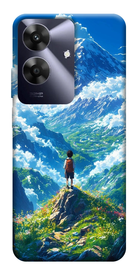 Чехол Mountain landscape для Realme Note 60
