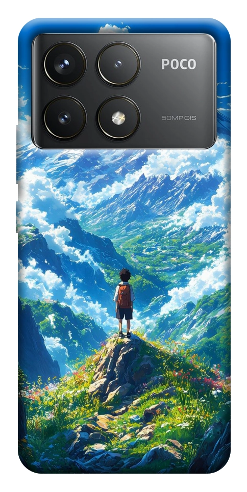Чохол Mountain landscape для Xiaomi Poco F6 Pro