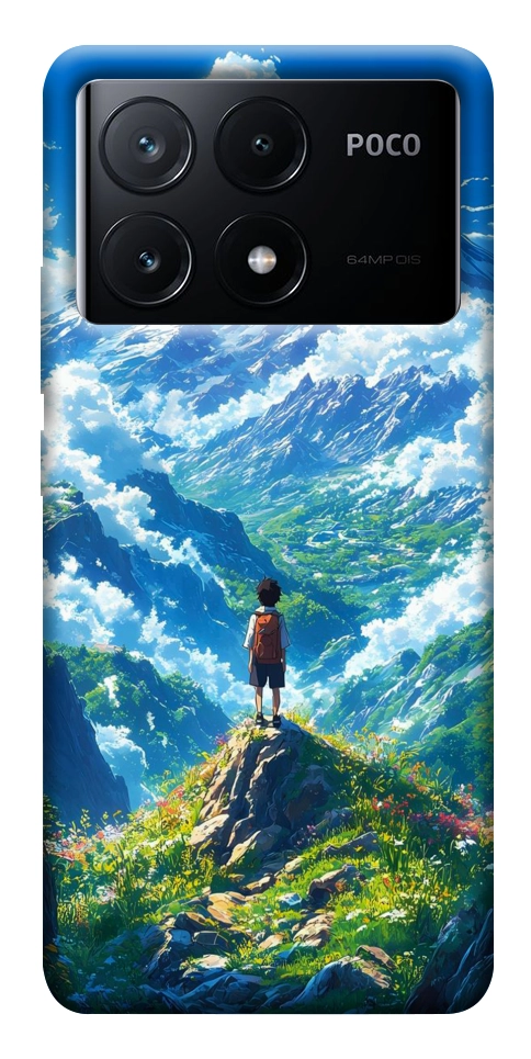 Чохол Mountain landscape для Xiaomi Poco X6 Pro