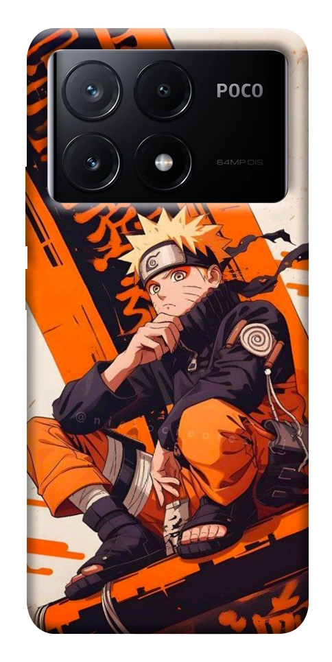 Чехол Naruto uzumaki для Xiaomi Poco X6 Pro