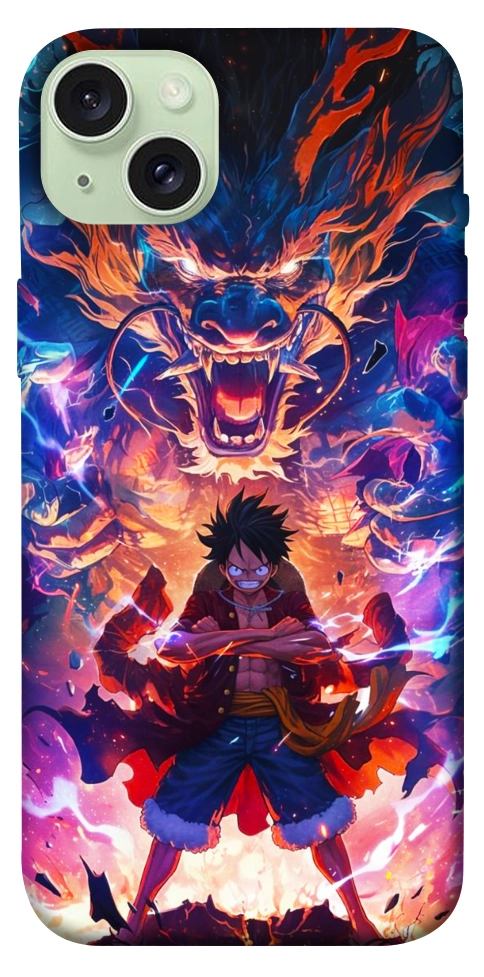 Чехол One piece luffy для iPhone 15 Plus
