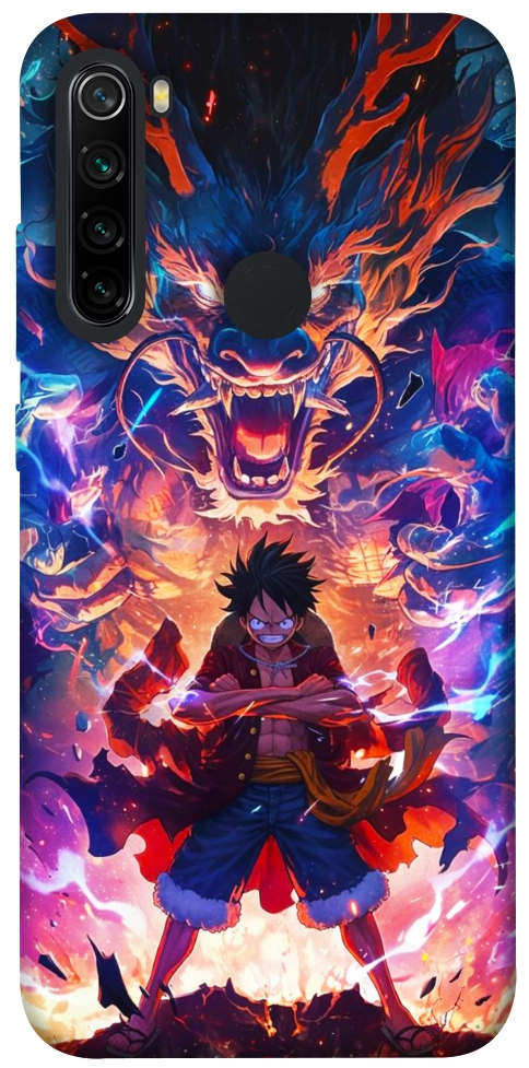 Чехол One piece luffy для Xiaomi Redmi Note 8 2021