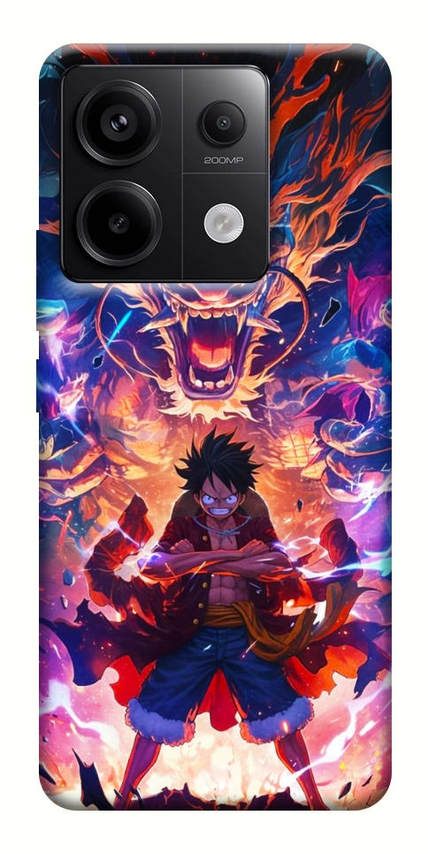 Чехол One piece luffy для Xiaomi Redmi Note 13 Pro 4G