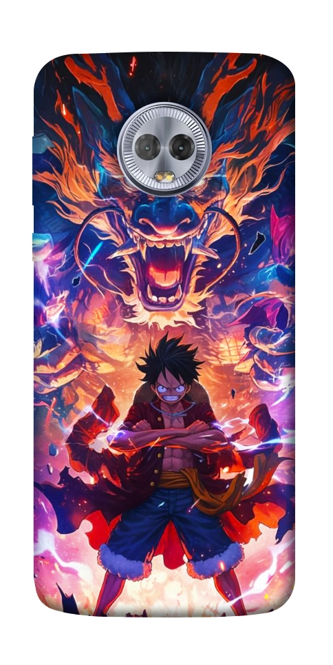 Чохол One piece luffy для Motorola Moto G6 Plus