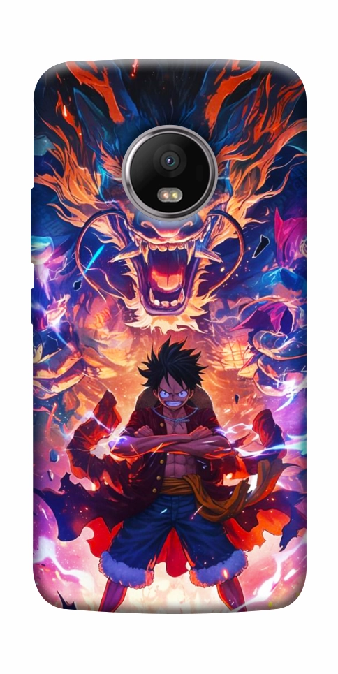 Чехол One piece luffy для Motorola Moto G5S