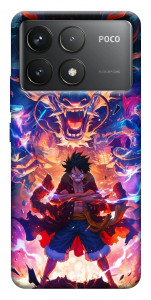 Чехол One piece luffy для Xiaomi Poco F6 Pro