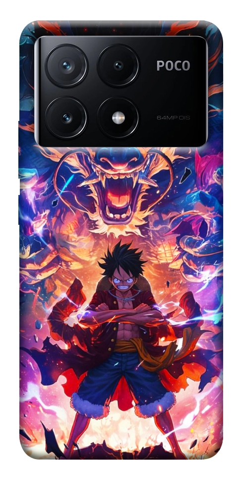 Чехол One piece luffy для Xiaomi Poco X6 Pro