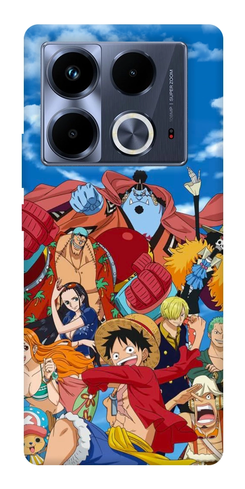 Чехол One piece together для Infinix Note 40 4G