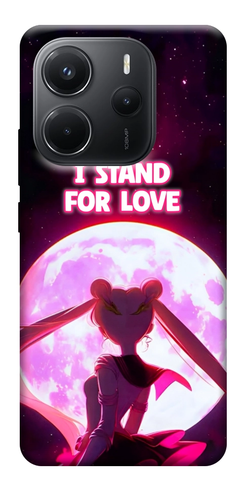 Чехол Sailor moon для Xiaomi Redmi Note 14 4G (Int. version)