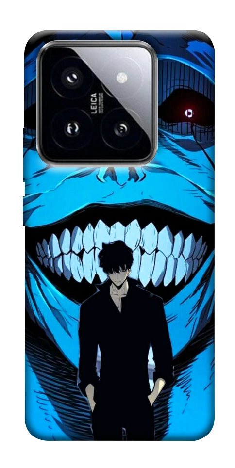 Чохол Solo leveling blue vibe для Xiaomi 14 Pro