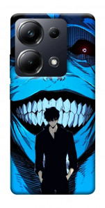 Чехол Solo leveling blue vibe для Xiaomi Poco M6