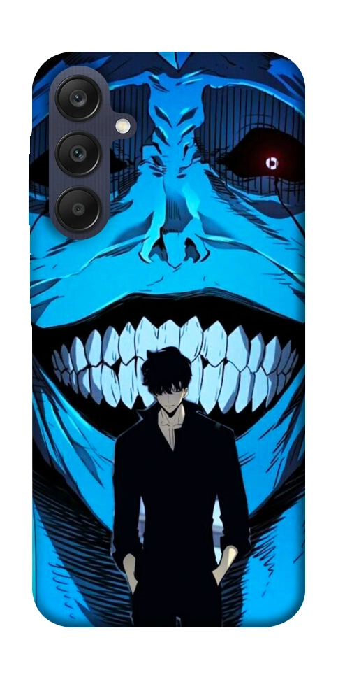 Чехол Solo leveling blue vibe для Galaxy A25 5G