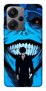 Чохол Solo leveling blue vibe для Xiaomi Redmi Note 13 Pro+