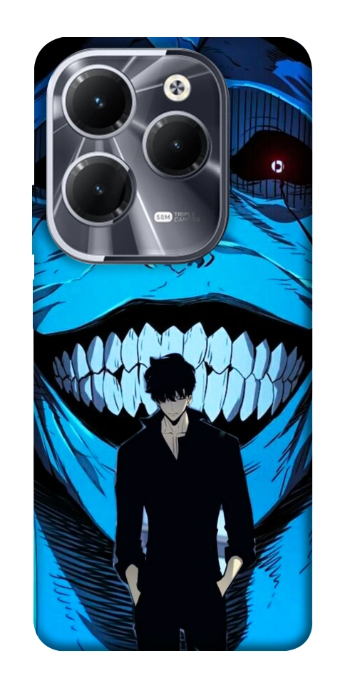 Чохол Solo leveling blue vibe для Infinix Hot 40