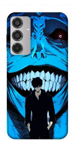 Чехол Solo leveling blue vibe для Galaxy M35 5G