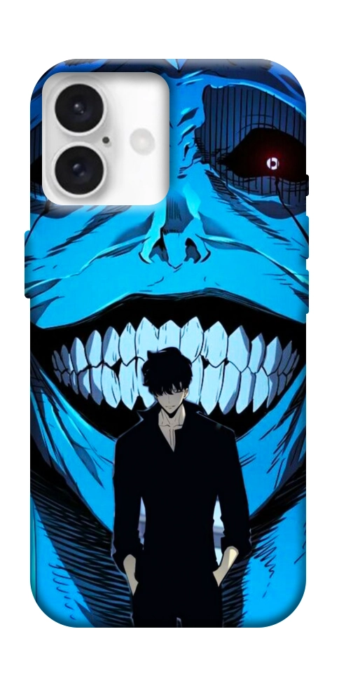 Чохол Solo leveling blue vibe для iPhone 16