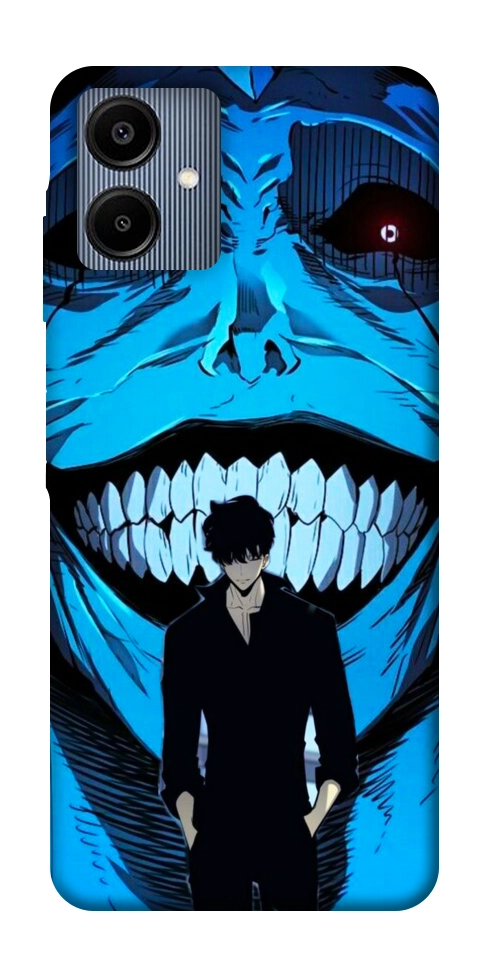 Чехол Solo leveling blue vibe для Galaxy A06