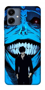 Чехол Solo leveling blue vibe для Galaxy A06