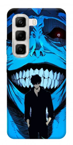 Чохол Solo leveling blue vibe для Infinix Hot 50 4G