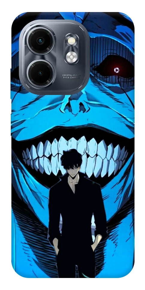 Чохол Solo leveling blue vibe для Infinix Smart 9 4G