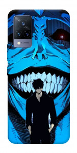 Чехол Solo leveling blue vibe для Vivo V21