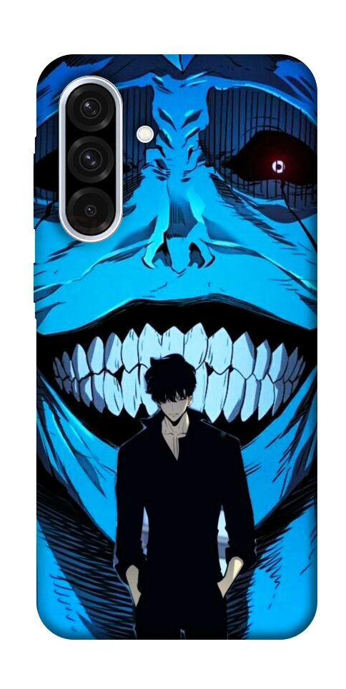 Чехол Solo leveling blue vibe для Galaxy A36 5G