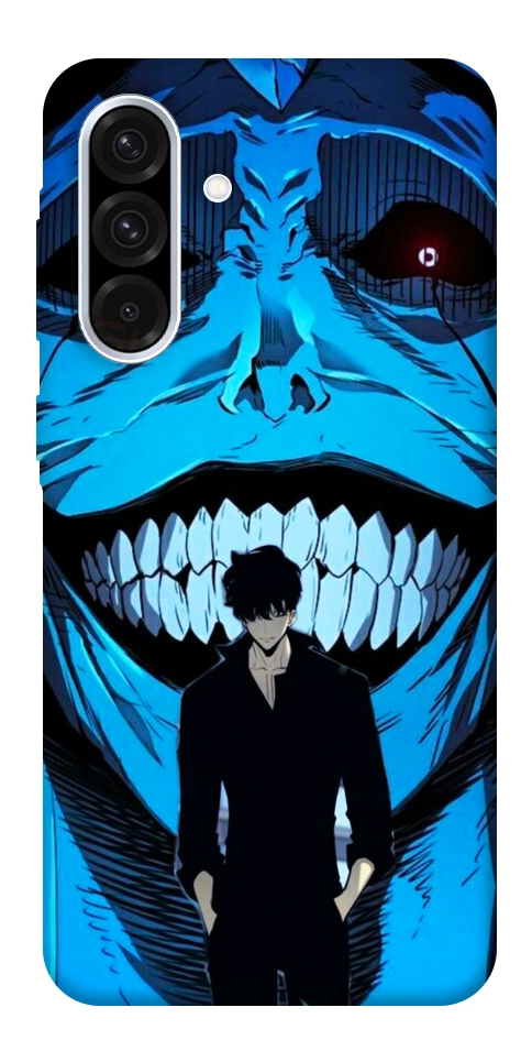 Чехол Solo leveling blue vibe для Galaxy A56 5G