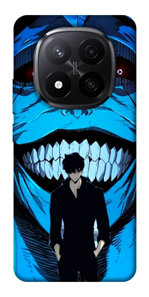 Чохол Solo leveling blue vibe для Xiaomi Redmi Note 14 Pro+ 5G