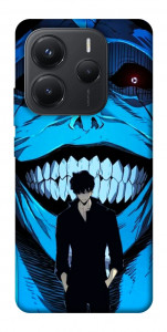 Чохол Solo leveling blue vibe для Xiaomi Redmi Note 14 5G