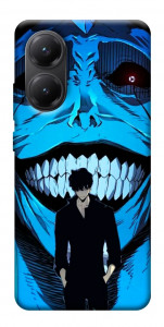 Чехол Solo leveling blue vibe для Xiaomi Poco X7 Pro