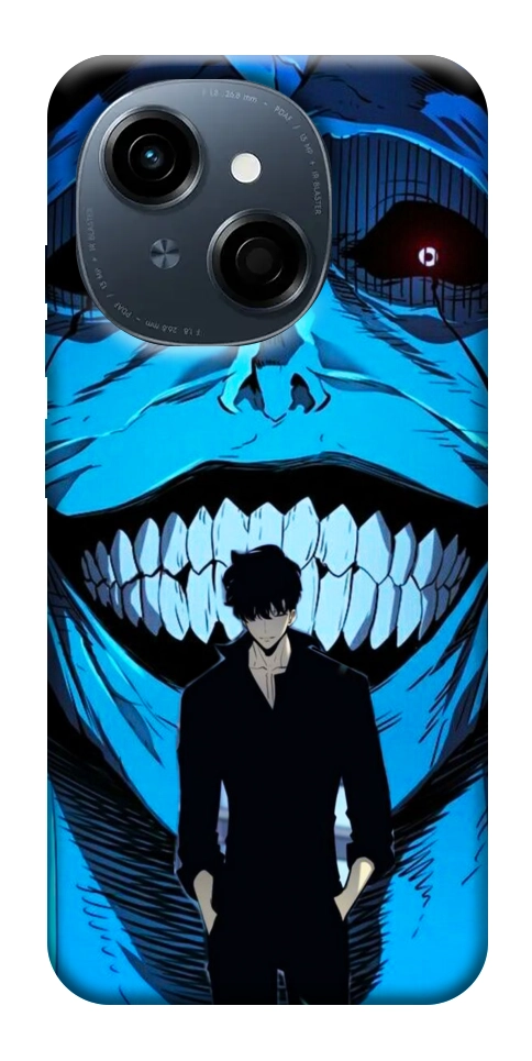 Чехол Solo leveling blue vibe для TECNO Spark Go 1 (KL4)