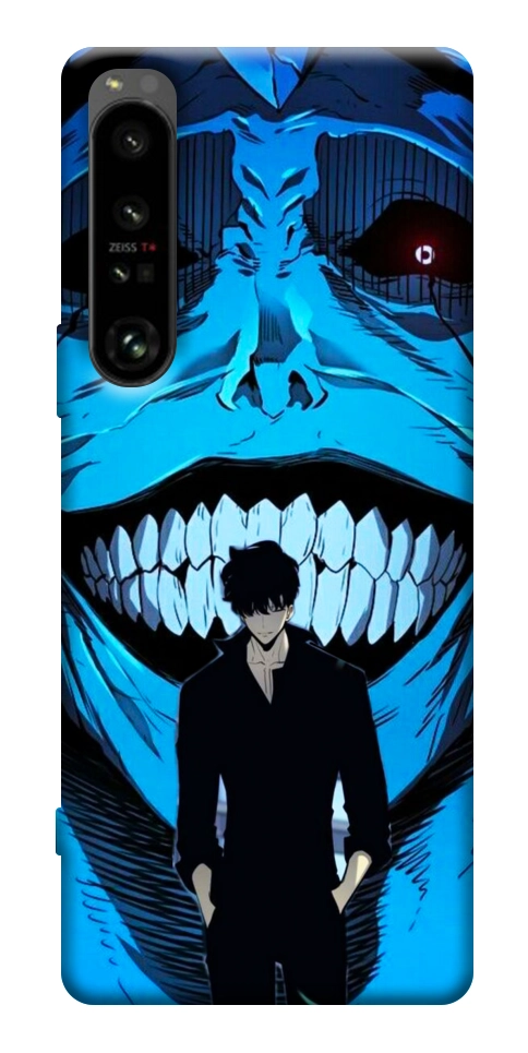 Чехол Solo leveling blue vibe для Sony Xperia 1 IV