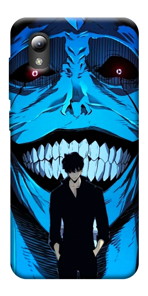 Чехол Solo leveling blue vibe для ZTE Blade A3 (2019)