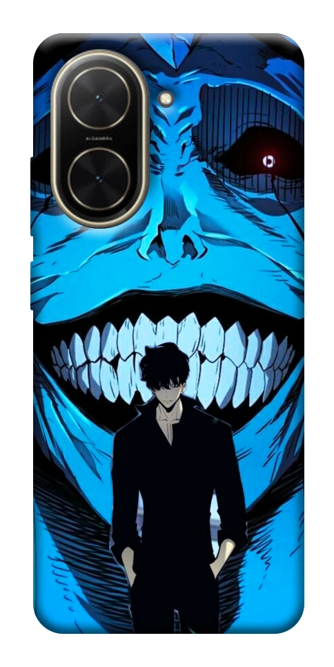 Чехол Solo leveling blue vibe для Xiaomi Poco C71
