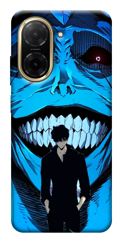 Чохол Solo leveling blue vibe для Xiaomi Redmi A5