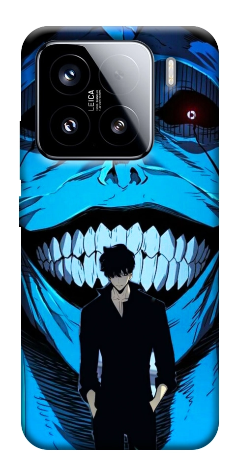 Чохол Solo leveling blue vibe для Xiaomi 15