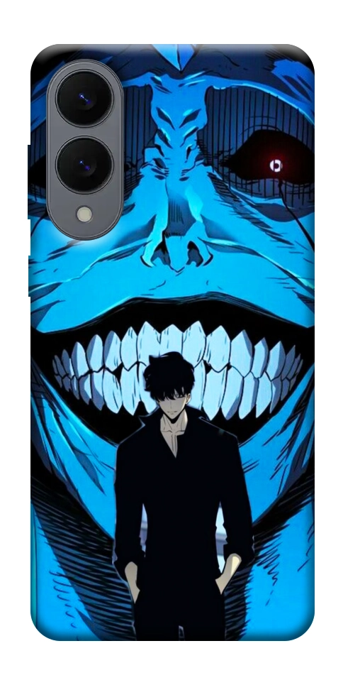 Чохол Solo leveling blue vibe для Galaxy S25 Edge