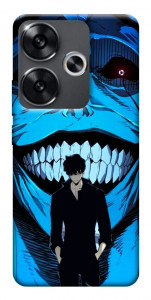 Чехол Solo leveling blue vibe для Xiaomi Poco F6