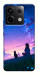 Чехол Space girl and cat для Xiaomi Redmi Note 13 Pro 4G
