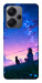 Чохол Space girl and cat для Xiaomi Redmi Note 13 Pro+