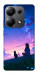 Чохол Space girl and cat для Xiaomi Redmi Note 13 Pro 5G