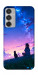 Чехол Space girl and cat для Galaxy M35 5G